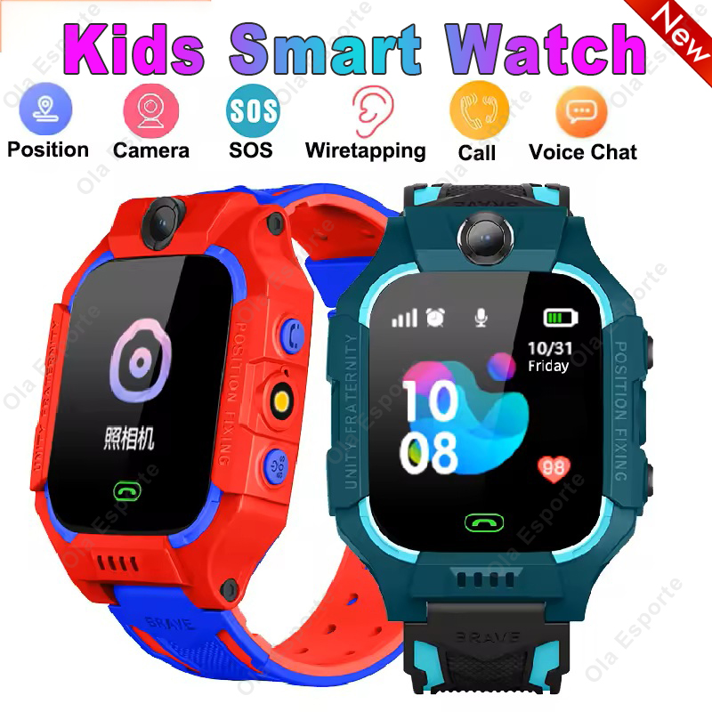 Smartwatch Watches Birthday Gift For Girls - Relógio inteligente crianças 2g cartão sim