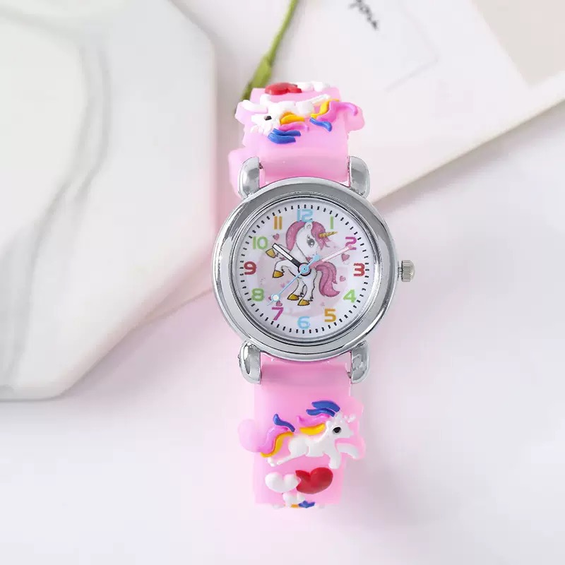 Silicone Sport Band - Moda colorida dos desenhos animados unicórnio