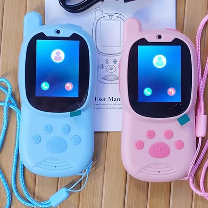 Smartwatch Digital Watches For Kids - Walkie Talkies Fofos 2 em 1