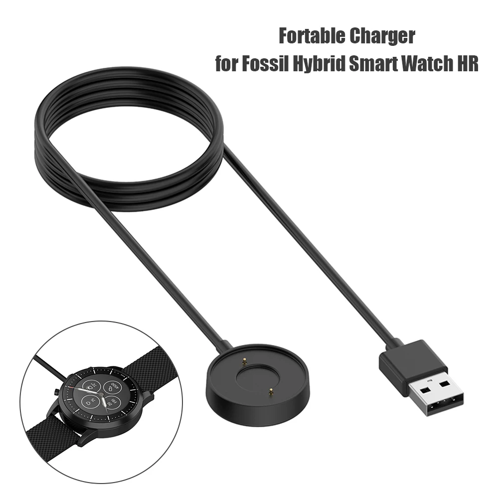 Fossil Watches Smartwatch Hybrid - 3 pés cabo carregador usb elemento