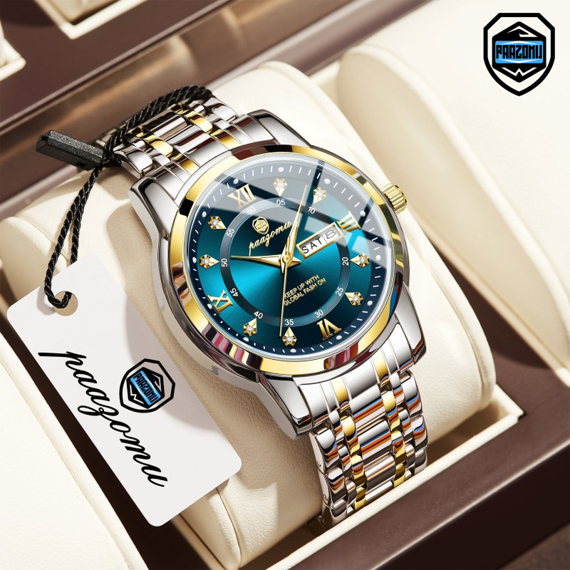 Smartwatch Luxury Watches For Men - Relógio PAAZOMU para Homens e Mulheres,