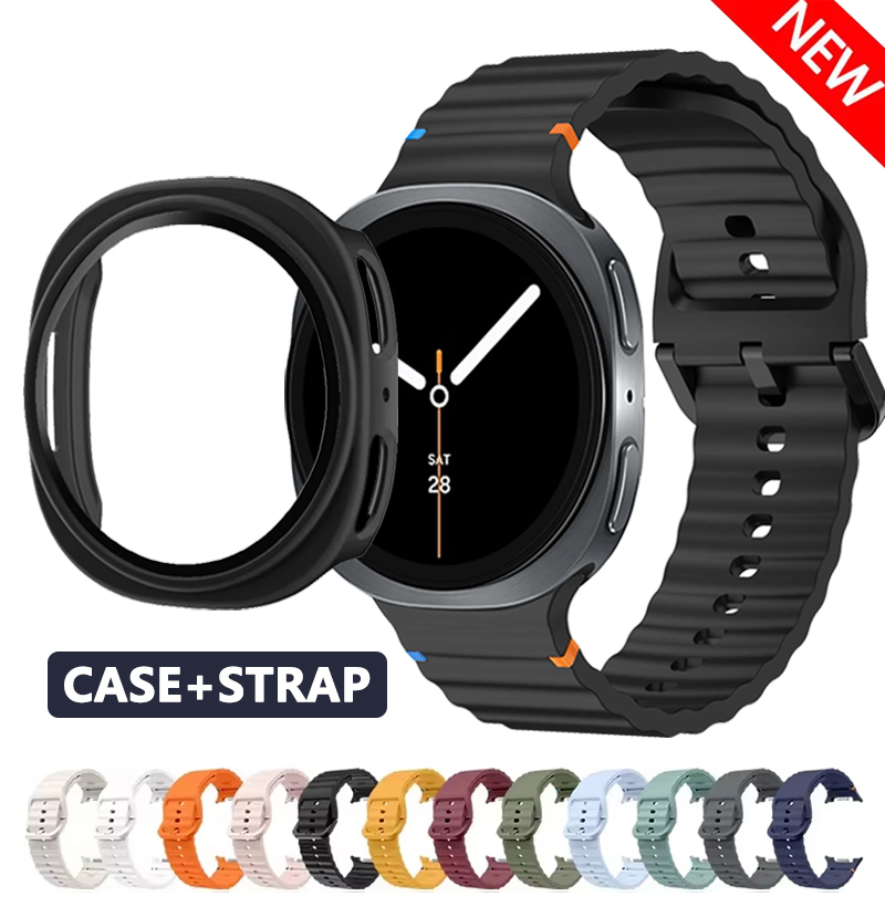 Smartwatch Samsung Watches For Women - Capa oca + pulseira de silicone