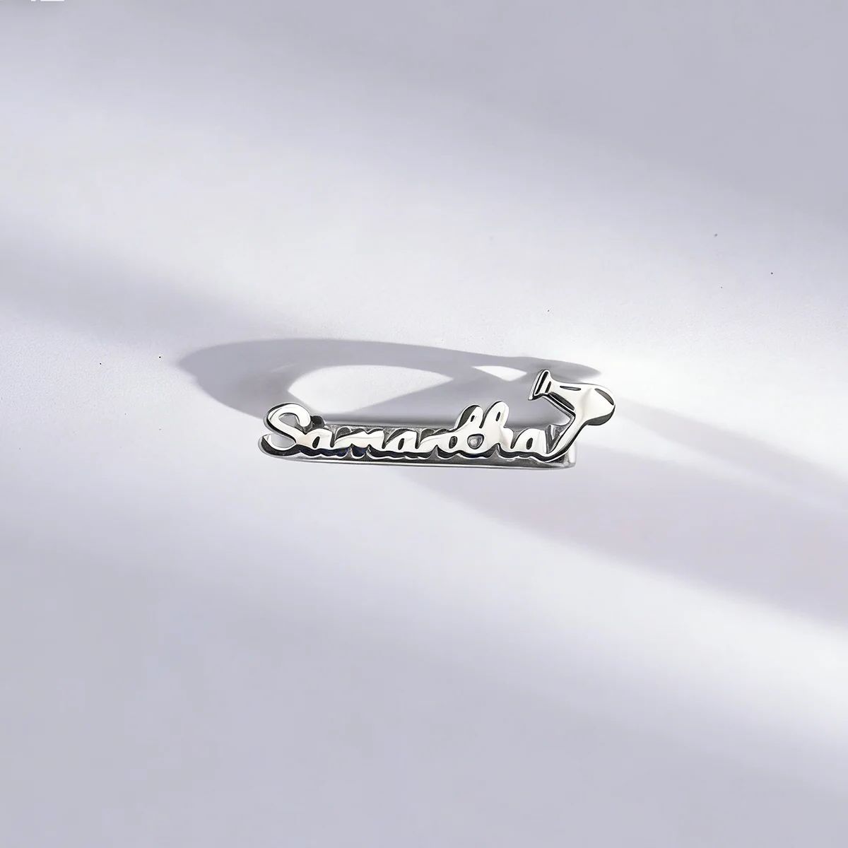 Smartwatch Ring Watches - Pingentes de metal personalizados com nome