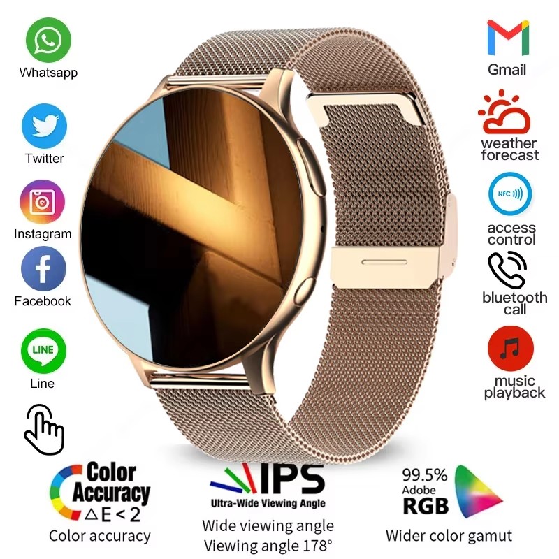 Smartwatch Timex Watches For Men - 2026 Lançamento Quente: Smartwatch Amazfit com