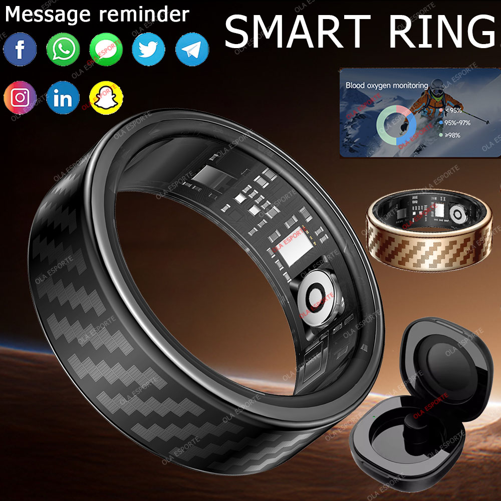 Smartwatch Ring Watches - Novo Anel Inteligente com Notificação de