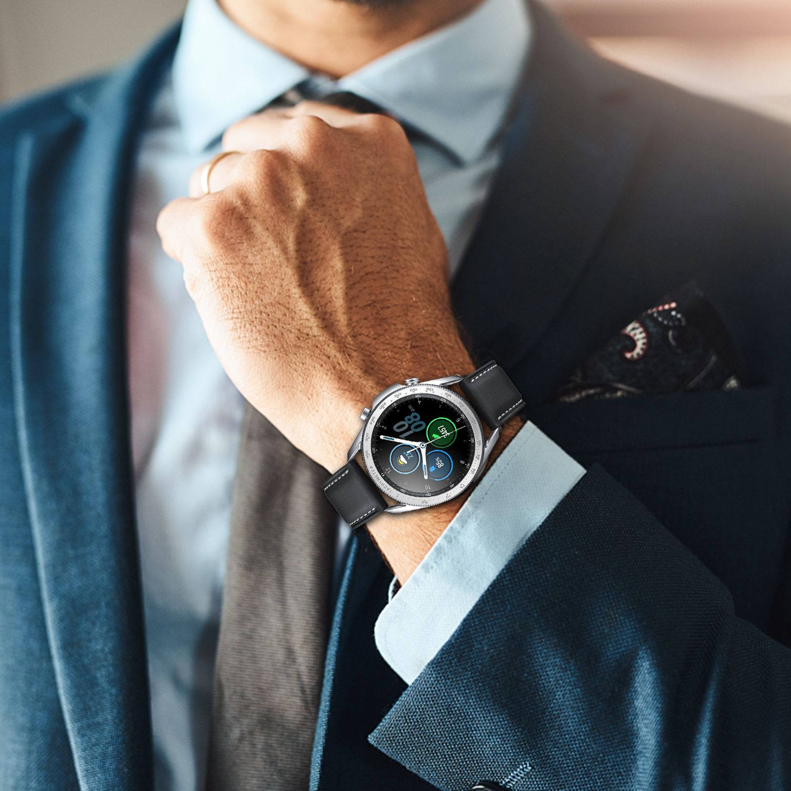 Smartwatch Ring Watches - Capa Protetora de Aro de Relógio