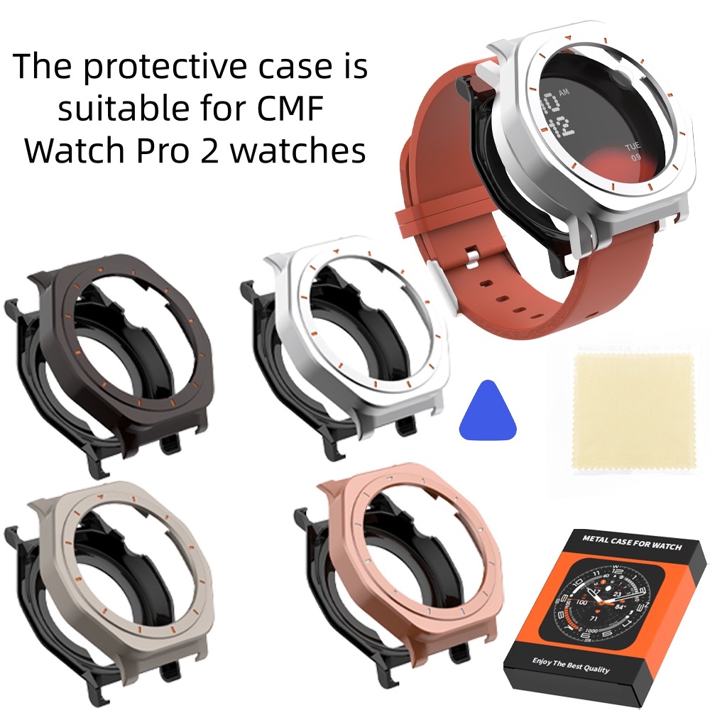 Smartwatch Nothing Watches - Caixa de metal para smartwatch CMF