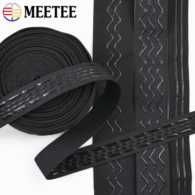 Silicone Sport Band - 10 metros 20-40mm elástico antiderrapante faixas