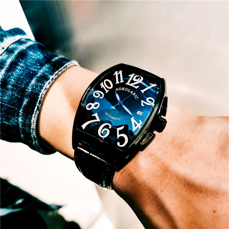 Cartier Watch Tank - Relógio Mecânico Luxuoso Masculino, Relógio Masculino