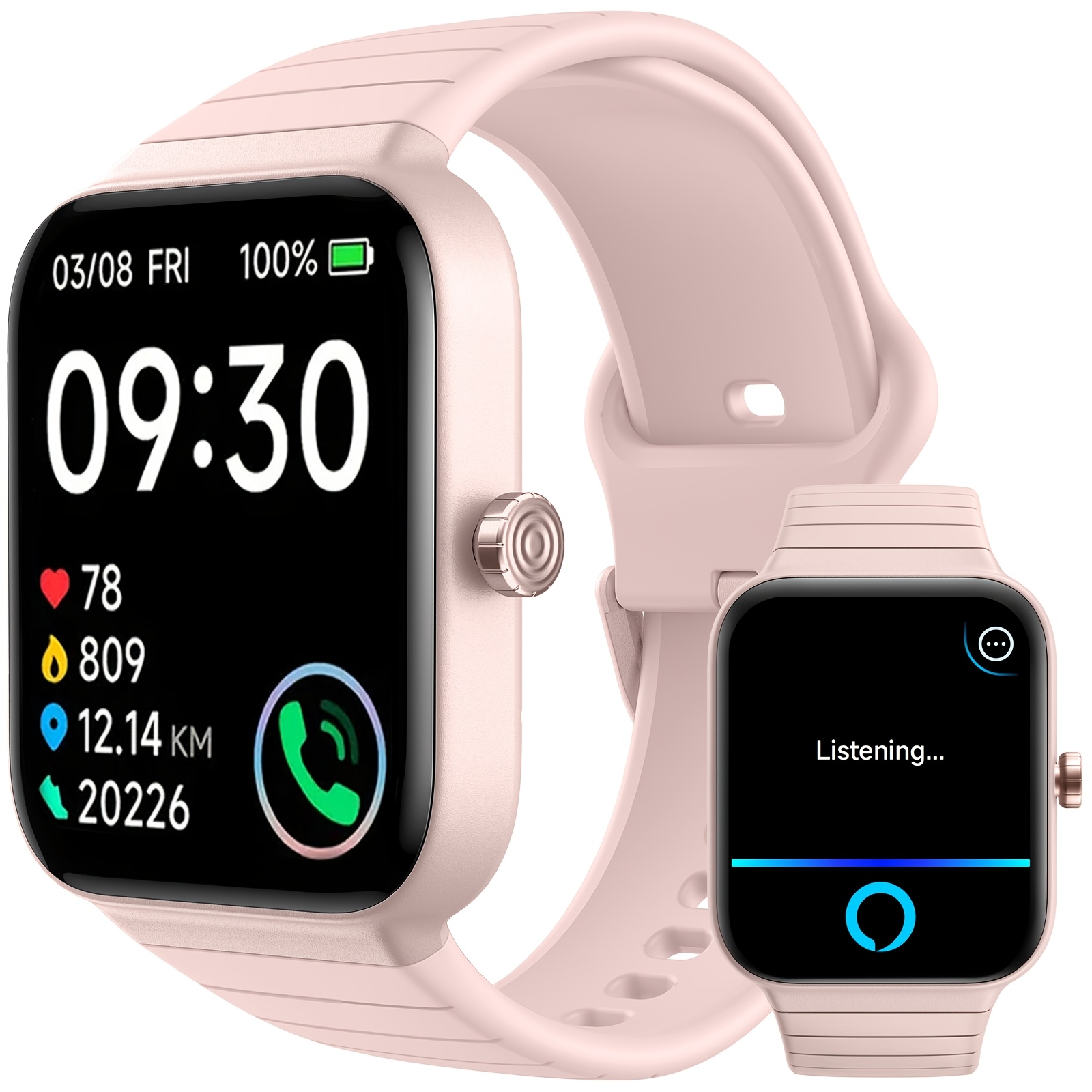 Smartwatch Iphone Watches For Women - Relógio Inteligente Ultra, Dispositivo Vestível Premium