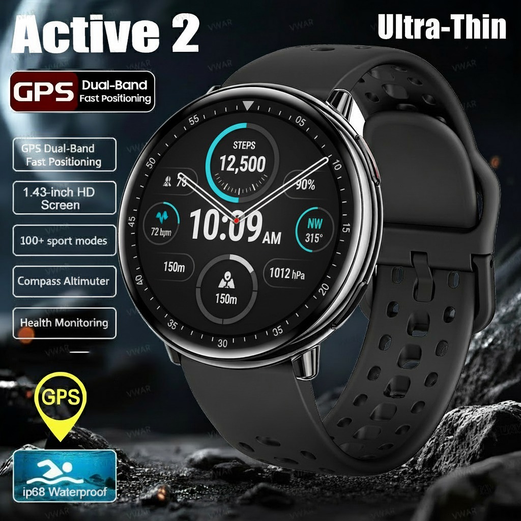 Smartwatch Samsung Watches For Women - 2025new ativo 2 relógio inteligente embutido