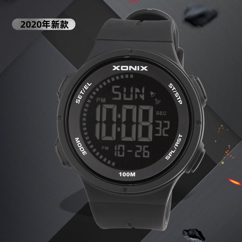 Silicone Sport Band - XONIX 2025 Novos Relógios Esportivos Contagem