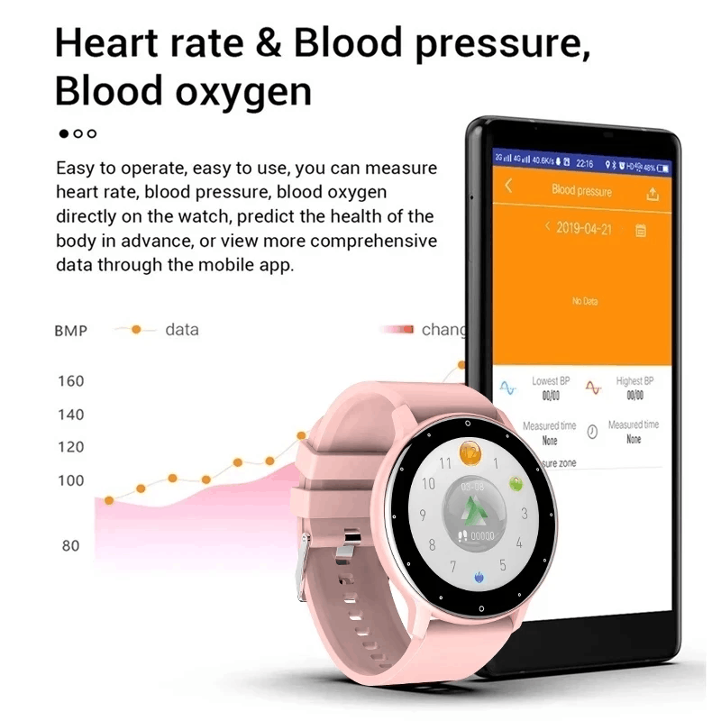 Relógio Inteligente Feminino L - Watches Ladies Smartwatch avaliação e preço