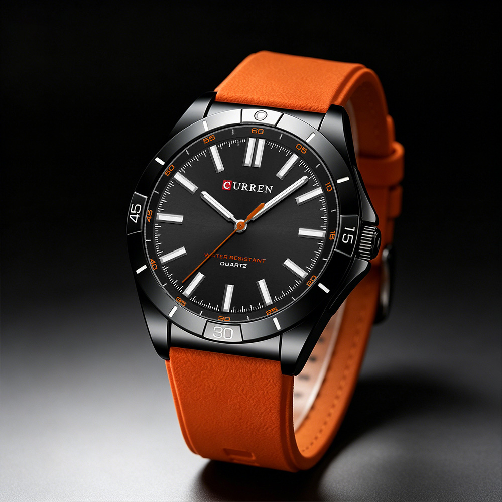 Relógio Masculino CURREN Minim - Silicone Sport Band avaliação e preço