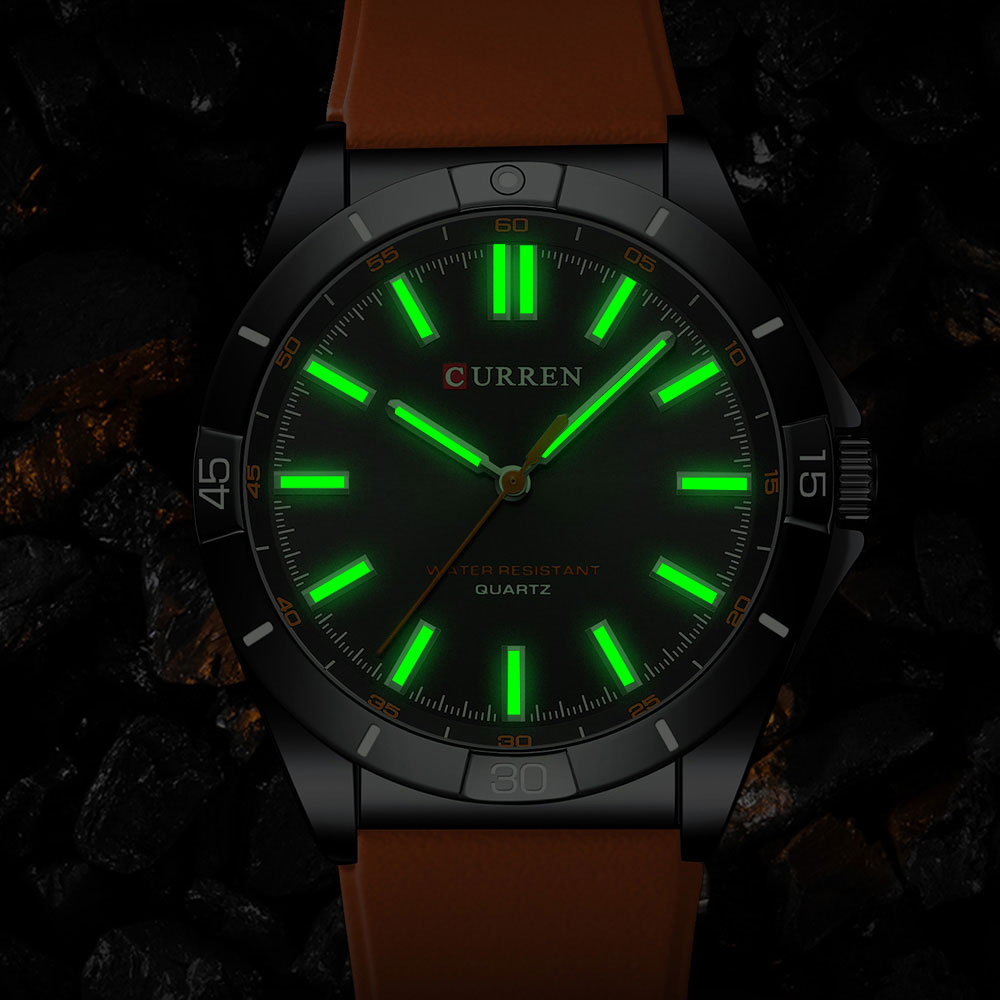 Relógio Masculino CURREN Minim - Silicone Sport Band avaliação e preço