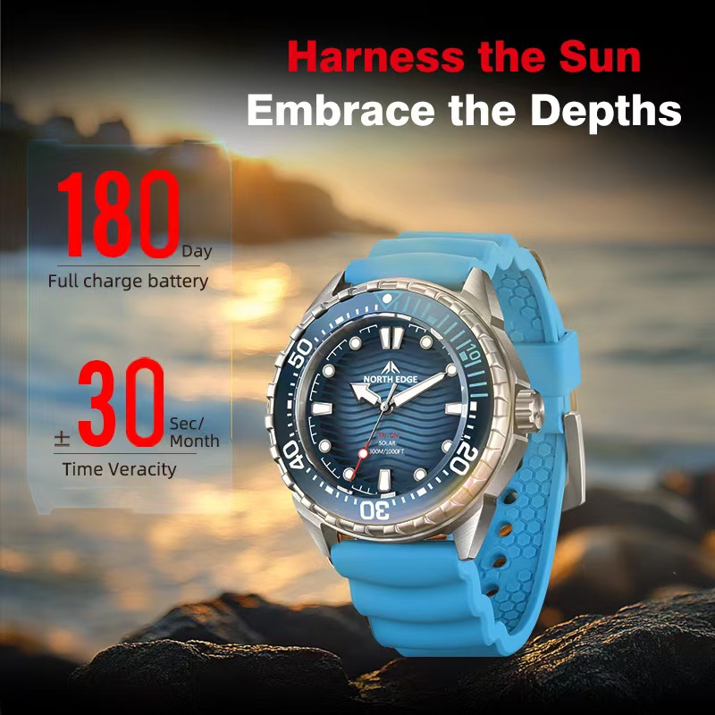 Relógio de mergulho de aço ino - Smartwatch Ring Watches avaliação e preço