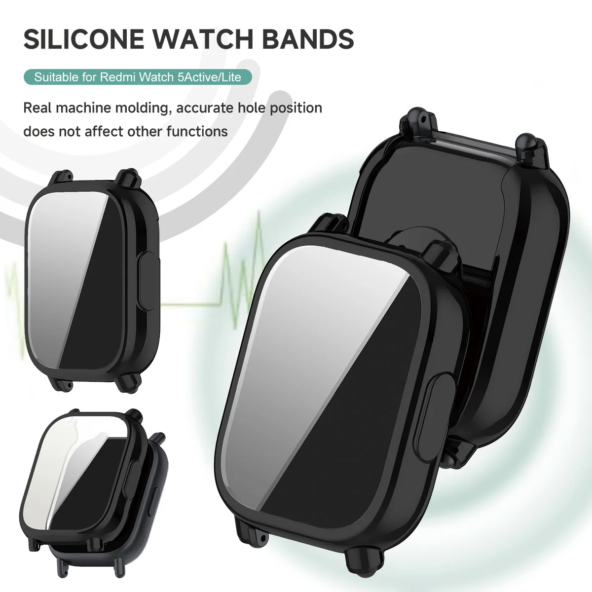 Capa + pulseira de silicone pa - Silicone Sport Band avaliação e preço