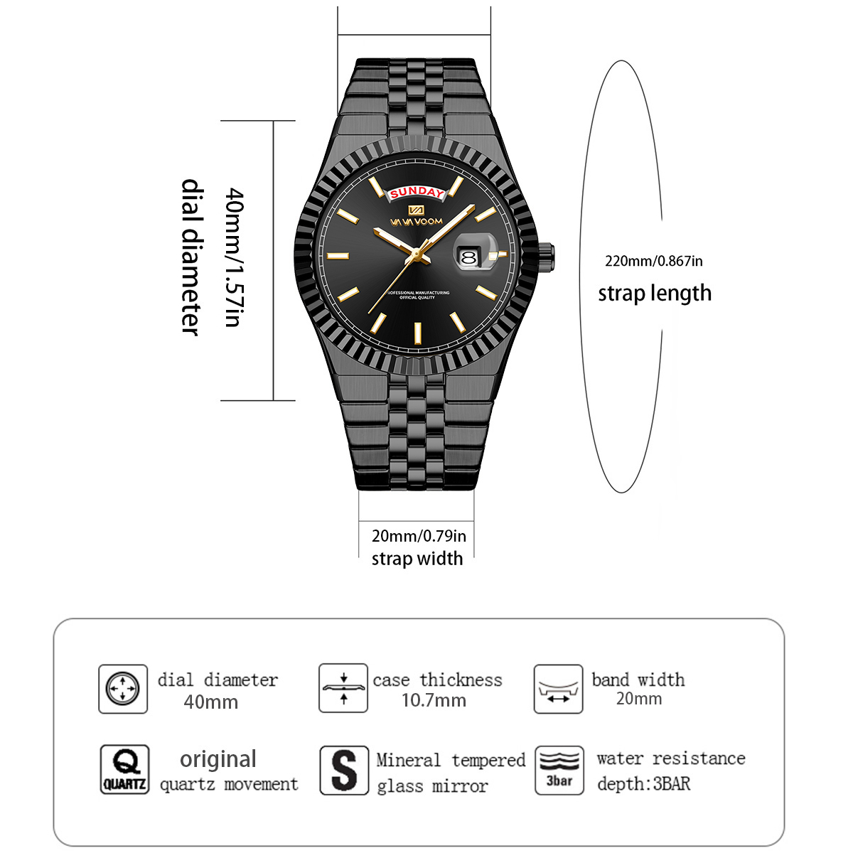 Relógio de Quartzo Masculino S - Smartwatch Ring Watches avaliação e preço