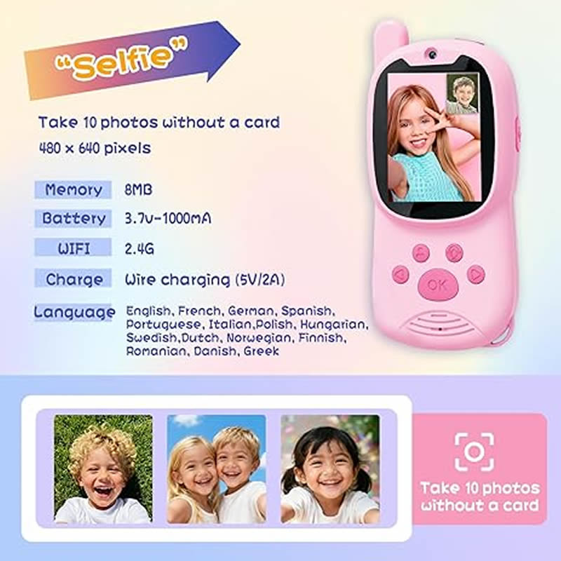Walkie Talkies Fofos 2 em 1 Re - Smartwatch Digital Watches For Kids avaliação e preço