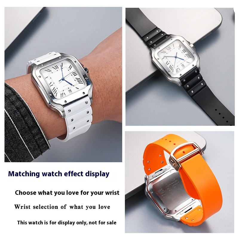 Pulseira de Borracha FKM à Pro - Cartier Watch Tank avaliação e preço