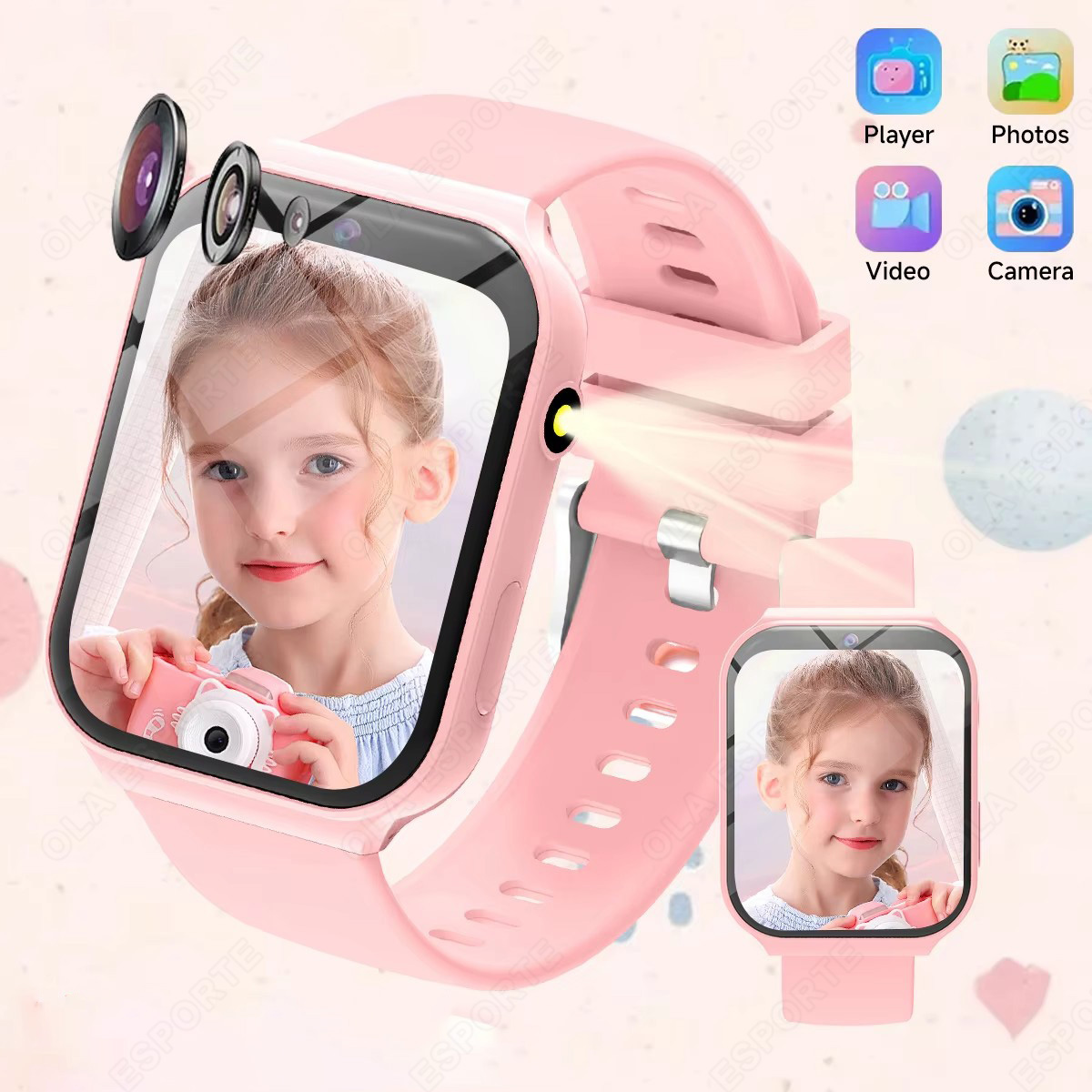 Novo Smartwatch 2025 para Cria - Smartwatch Watches Birthday Gift For Girls avaliação e preço