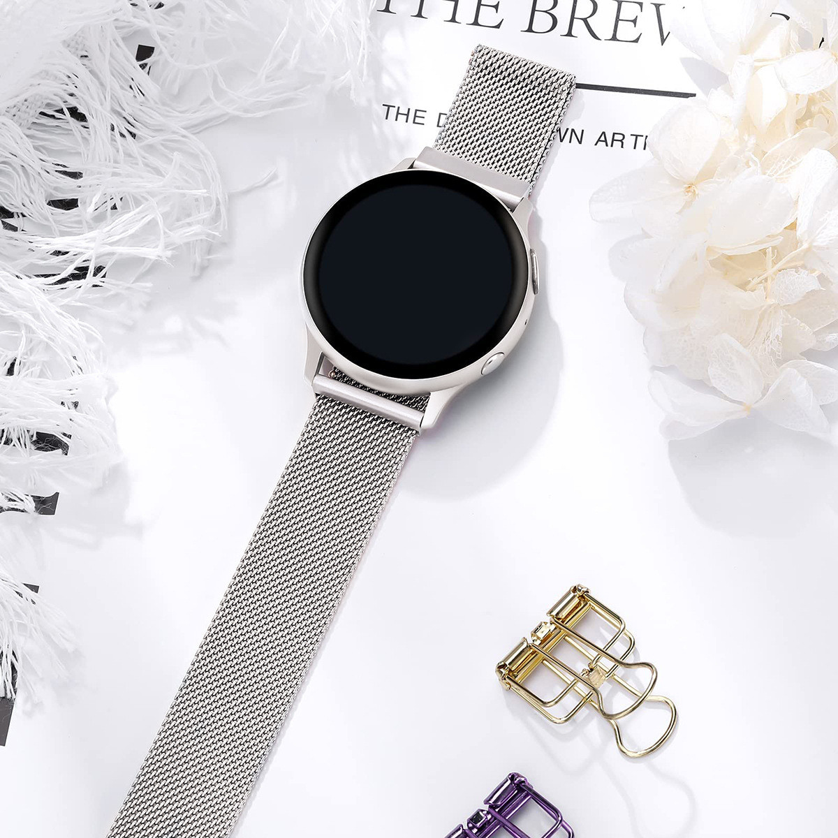Moda pulseira de relógio para  - Smartwatch Samsung Watches For Women avaliação e preço