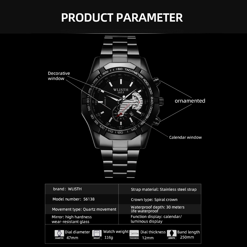 Relógio masculino de marca de  - Smartwatch Luxury Watches For Men avaliação e preço