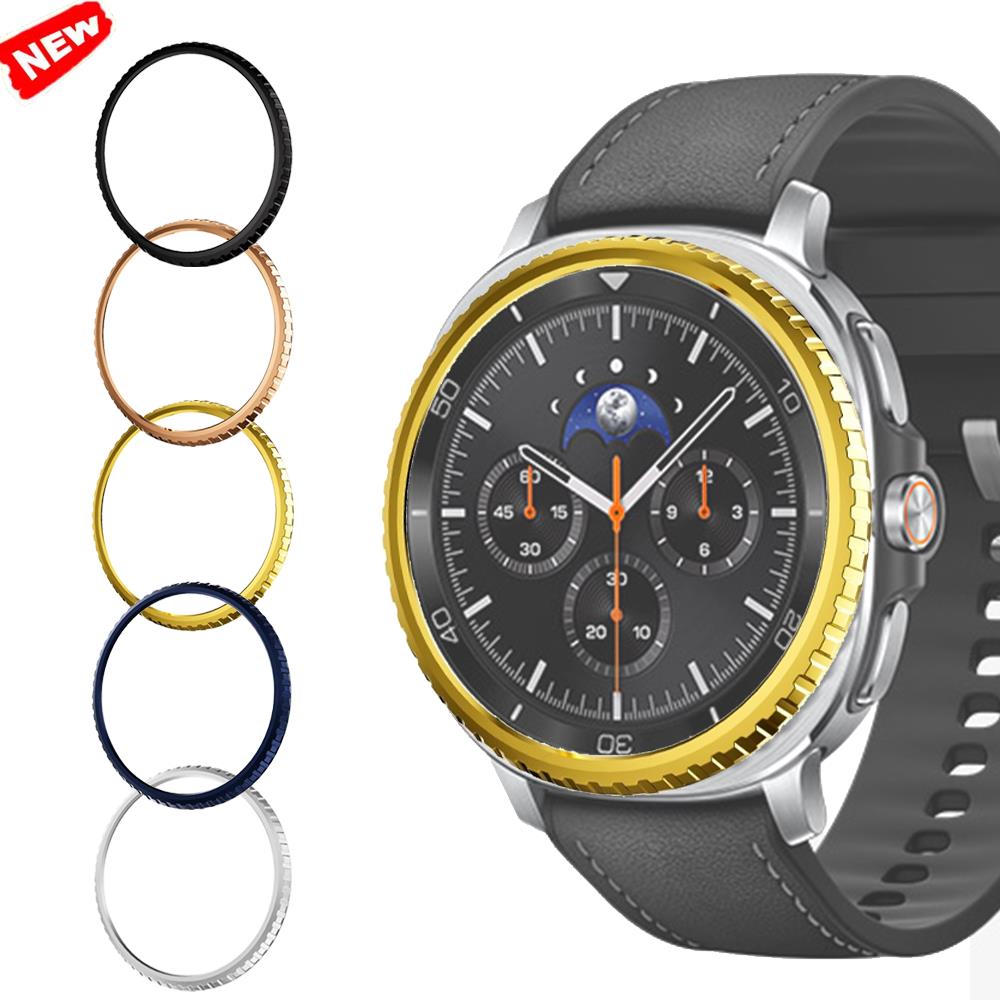 Capa de moldura de metal para  - Smartwatch Ring Watches avaliação e preço