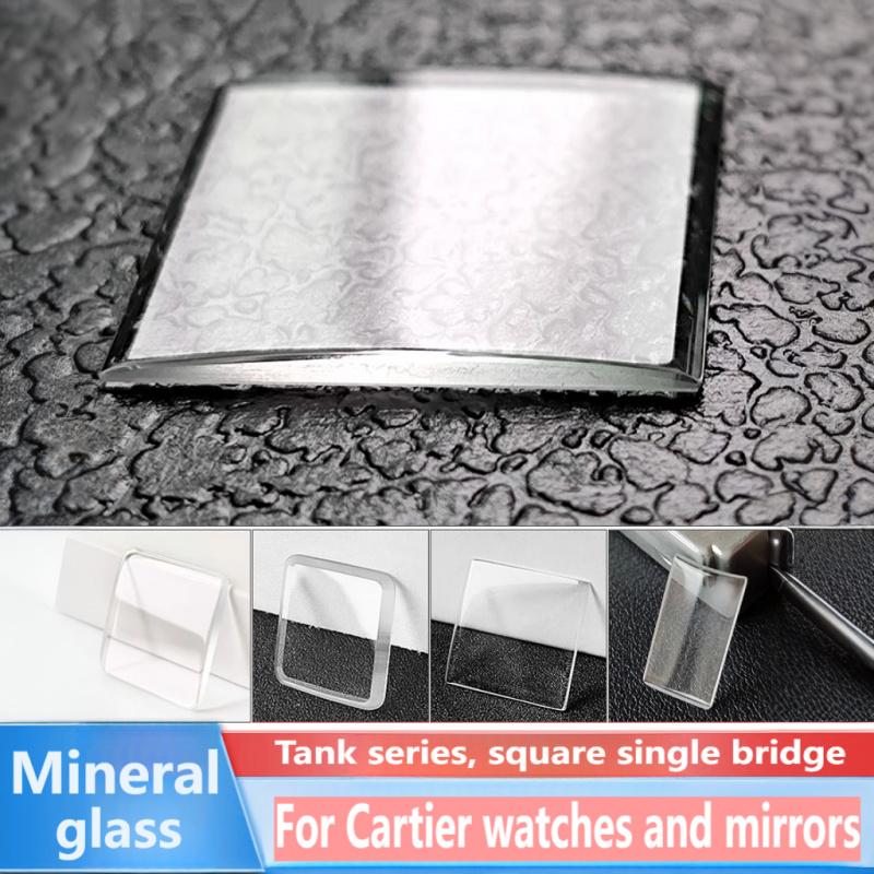 Cristal de Ponte Única Quadrad - Cartier Watch Tank avaliação e preço