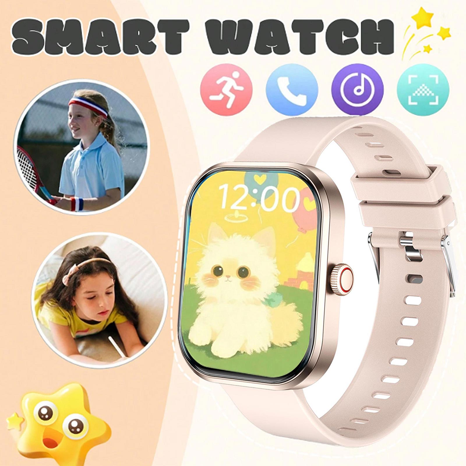 Relógio inteligente infantil q - Smartwatch Watches Wallpaper avaliação e preço