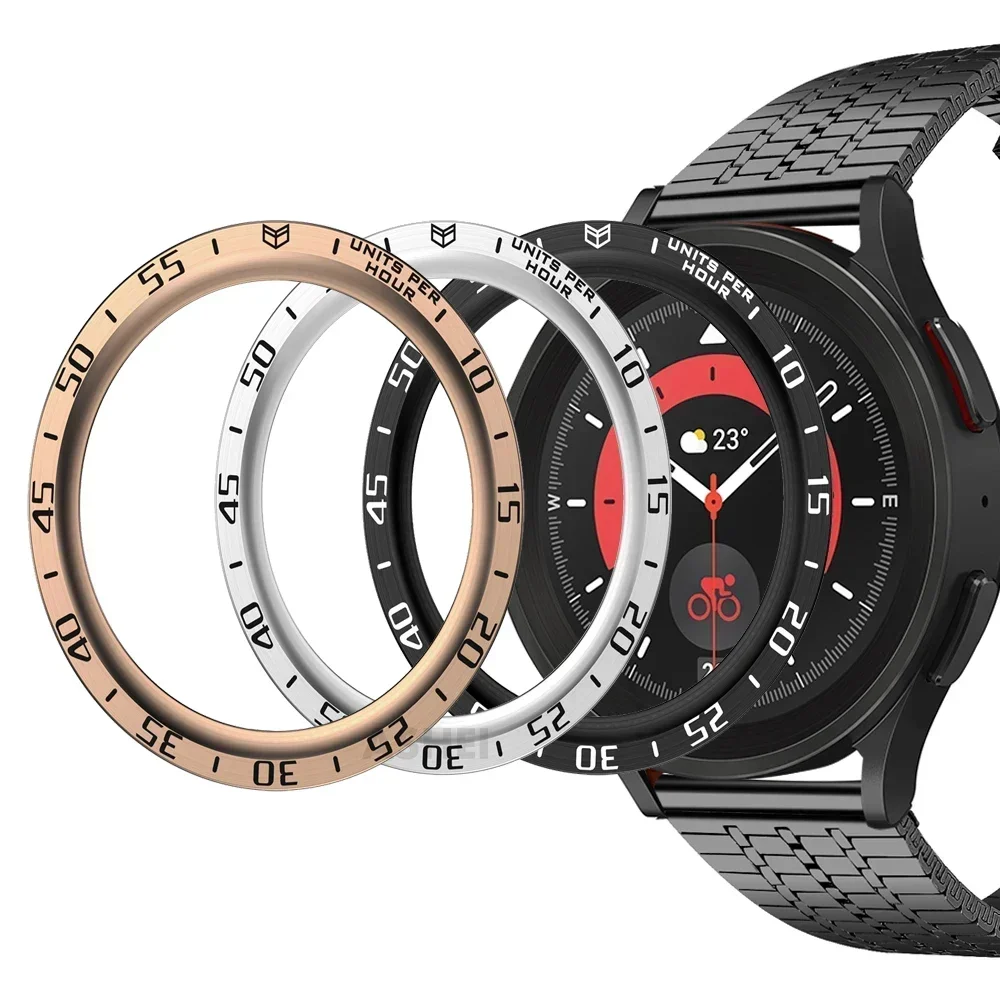 Anel de moldura de metal para  - Smartwatch Ring Watches avaliação e preço