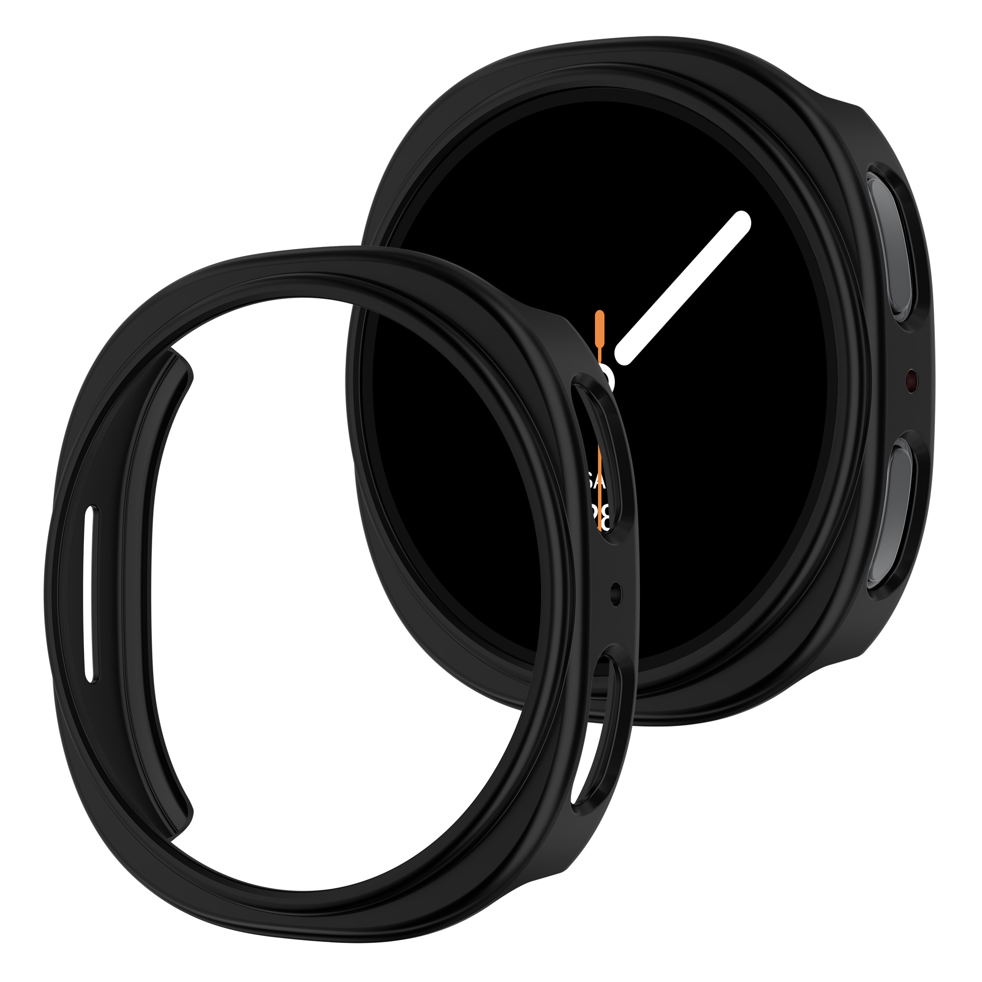 Capa oca + pulseira de silicon - Smartwatch Samsung Watches For Women avaliação e preço