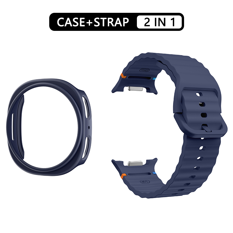 Capa oca + pulseira de silicon - Smartwatch Samsung Watches For Women avaliação e preço