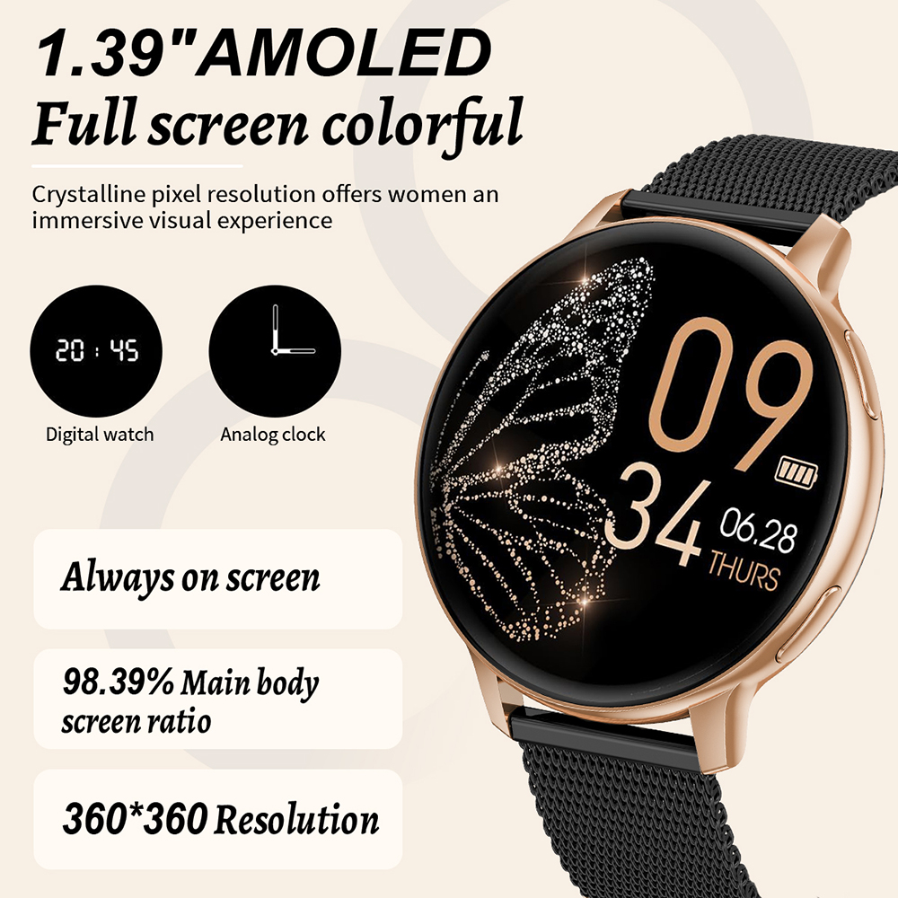 Relógio Inteligente LIGE Fashi - Watches Ladies Smartwatch avaliação e preço