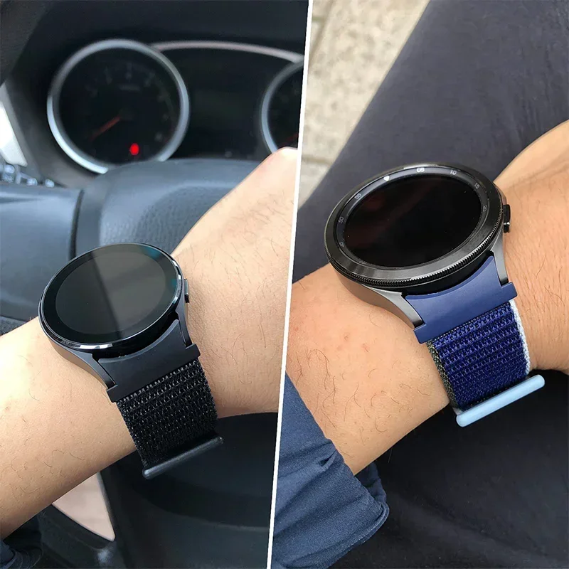 Sem lacunas pulseira de nylon  - Smartwatch Samsung Watches For Women avaliação e preço