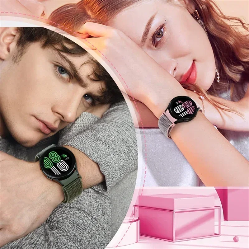 Sem lacunas pulseira de nylon  - Smartwatch Samsung Watches For Women avaliação e preço