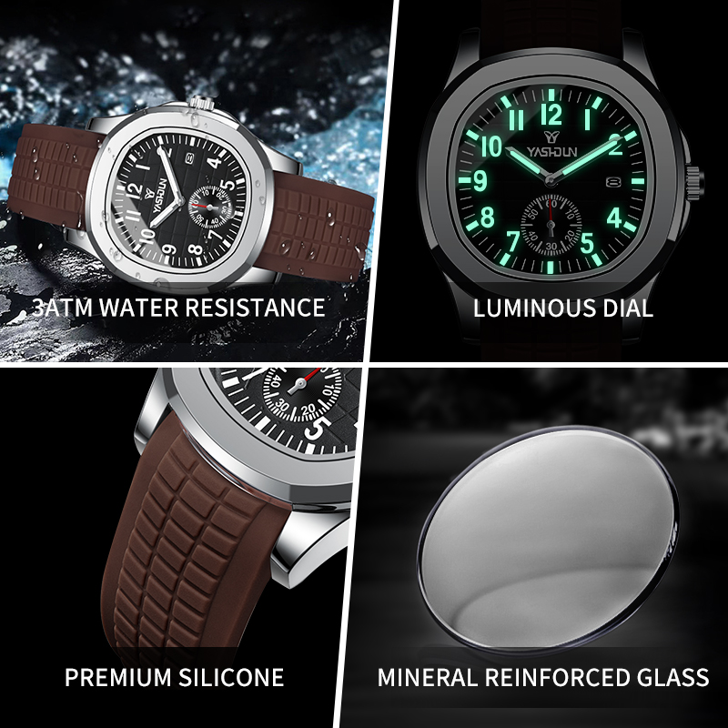 Relógios Esportivos Masculinos - Silicone Sport Band avaliação e preço