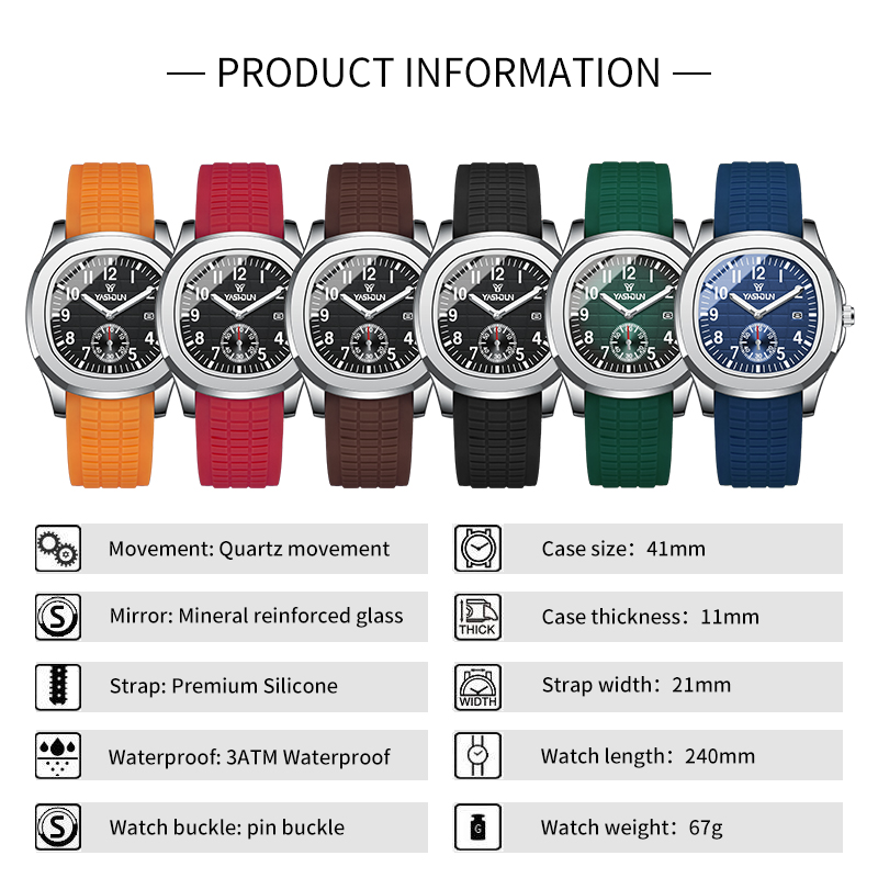 Relógios Esportivos Masculinos - Silicone Sport Band avaliação e preço