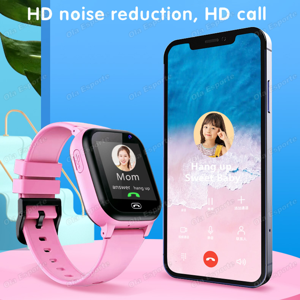 Novo Mini Telefone Infantil 20 - Smartwatch Watches Birthday Gift For Girls avaliação e preço
