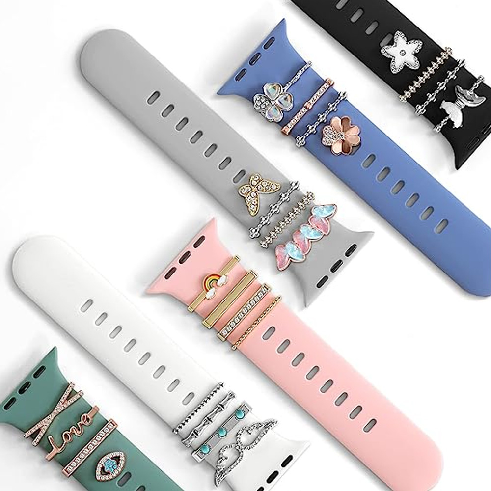 Decoração para apple watch ban - Smartwatch Samsung Watches For Women avaliação e preço