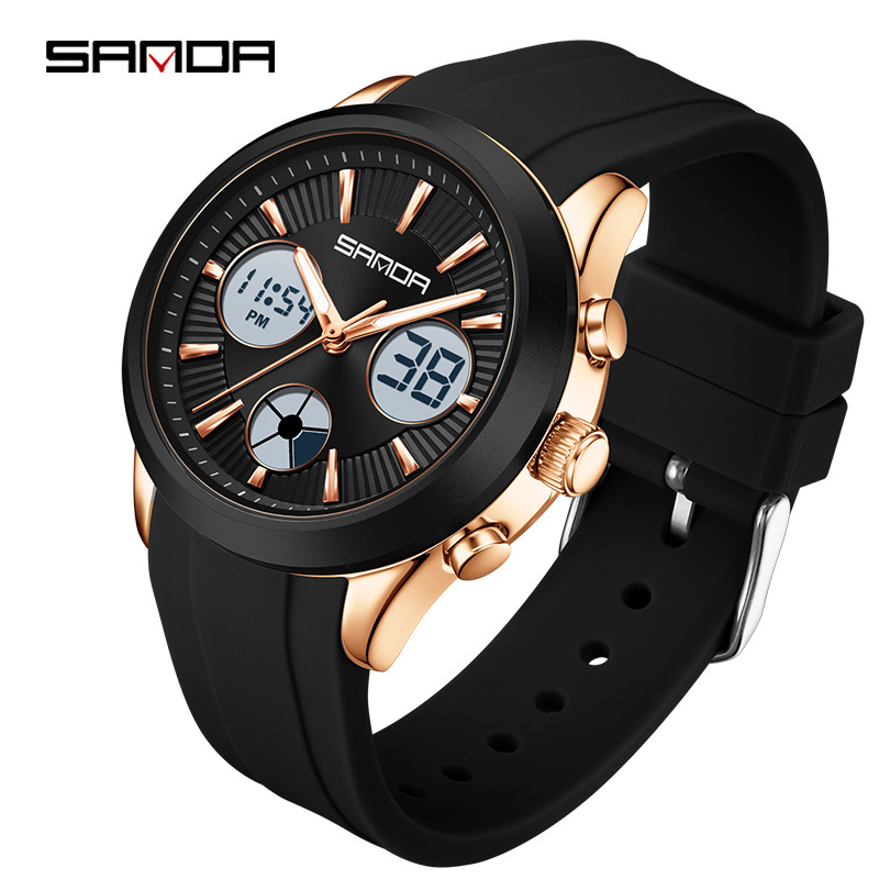 Relógio eletrônico SANDA lumin - Watches Ladies Smartwatch avaliação e preço