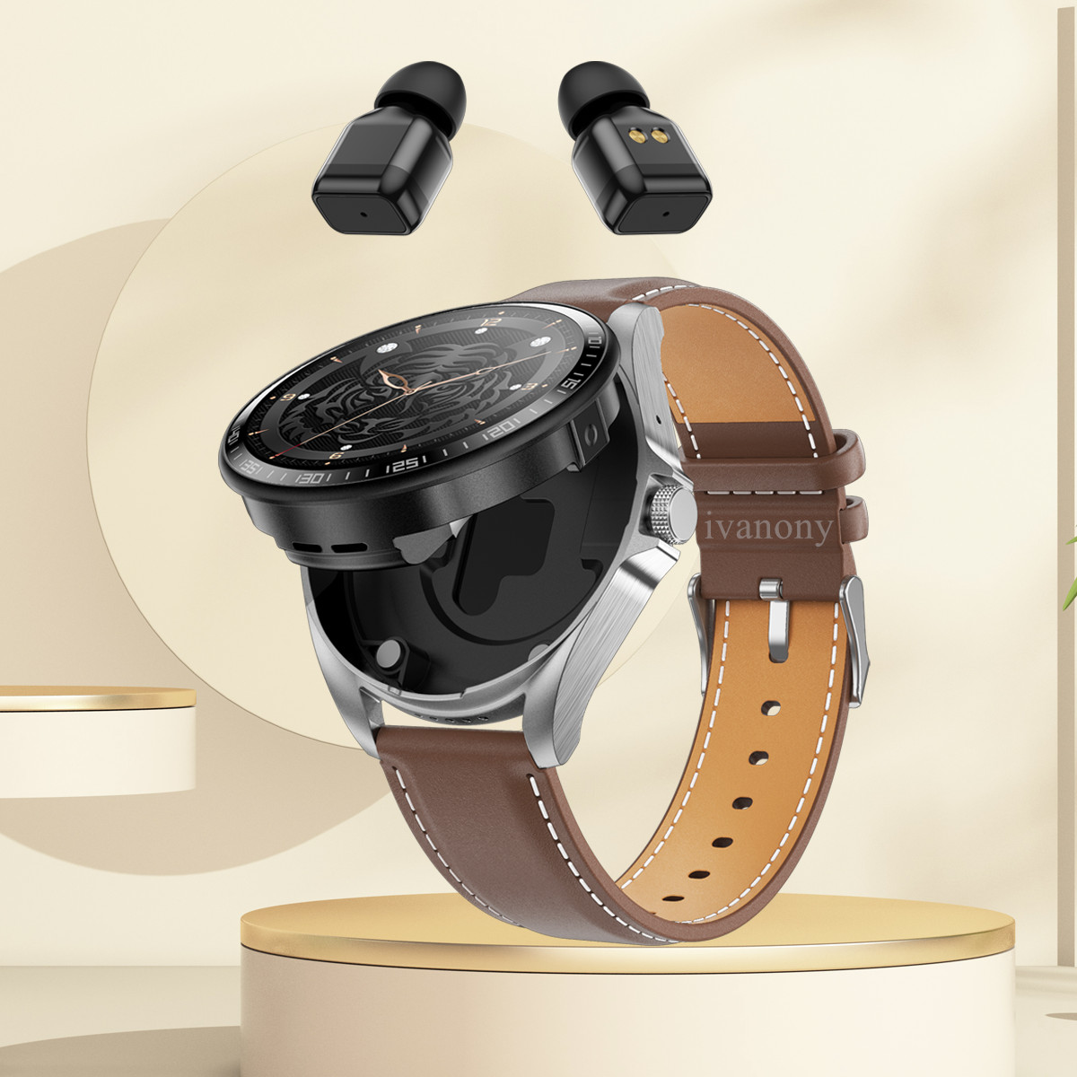 Relógio inteligente 2 em 1 com - Smartwatch Watches Wallpaper avaliação e preço