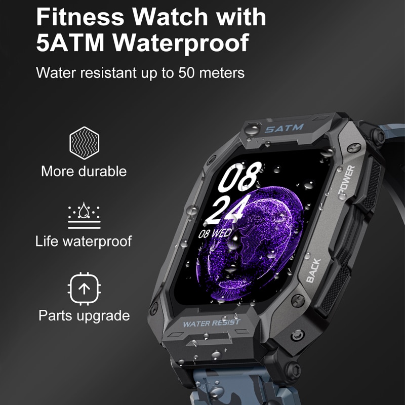 Relógio Inteligente LIGE Novo  - Smartwatch Timex Watches For Men avaliação e preço