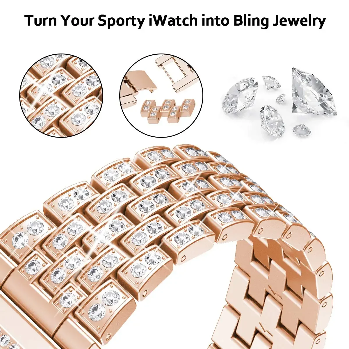 Pulseira de diamante para sams - Smartwatch Samsung Watches For Women avaliação e preço
