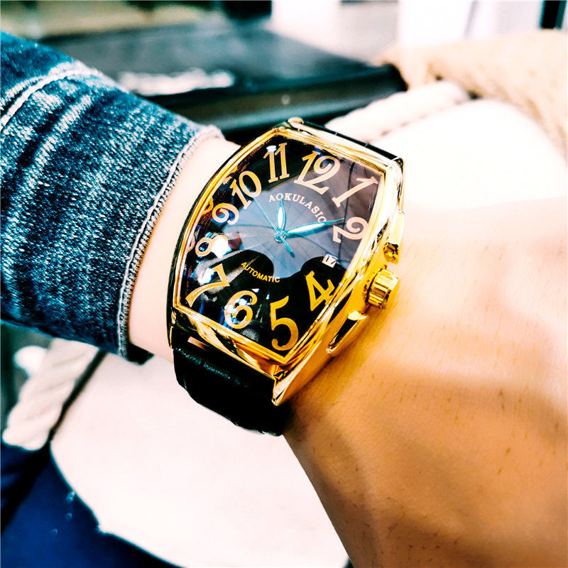 Relógio Mecânico Luxuoso Mascu - Cartier Watch Tank avaliação e preço