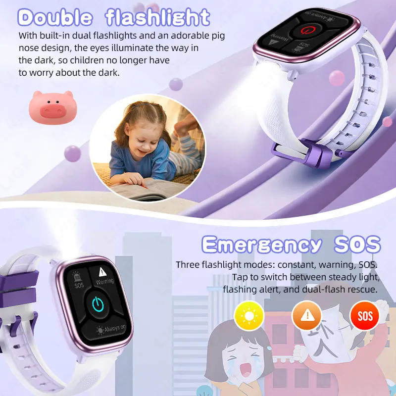 LIGE Relógio Inteligente para  - Smartwatch Watches Birthday Gift For Girls avaliação e preço
