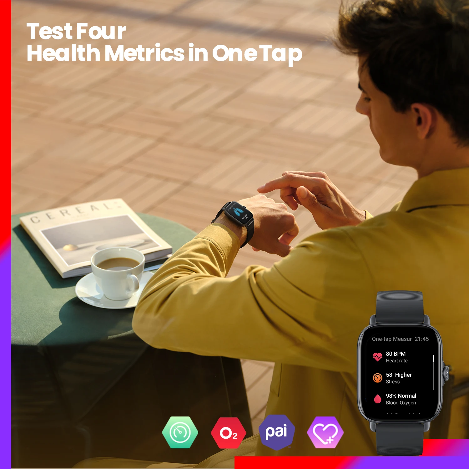 Smartwatch Amazfit GTS 3, à pr - Smartwatch Timex Watches For Men avaliação e preço