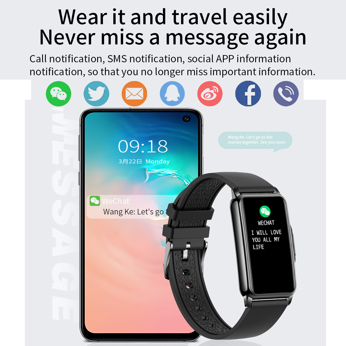 Relógio inteligente feminino d - Watches Ladies Smartwatch avaliação e preço