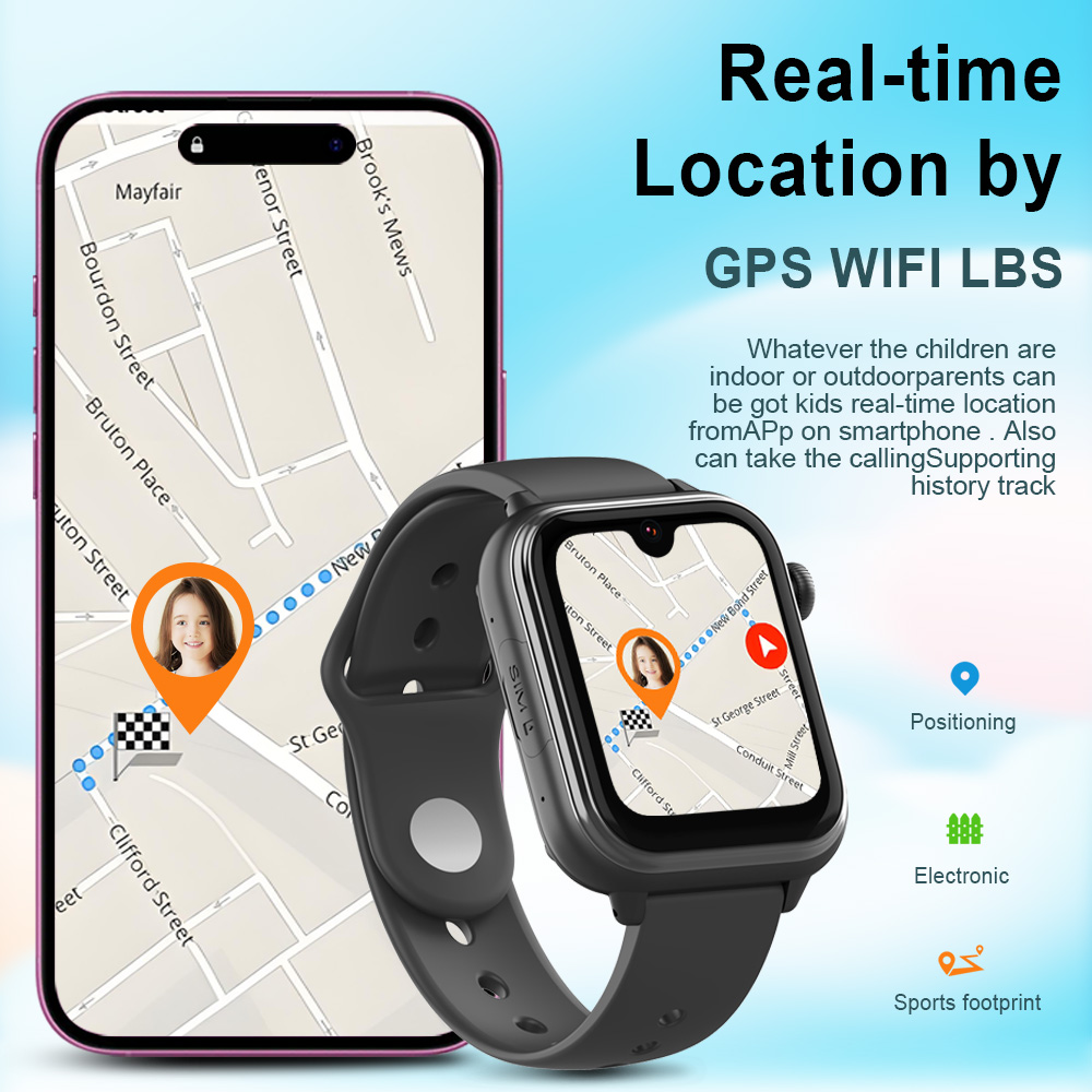 Wonlex KT37 GPS Relógio Inteli - Smartwatch Digital Watches For Kids avaliação e preço