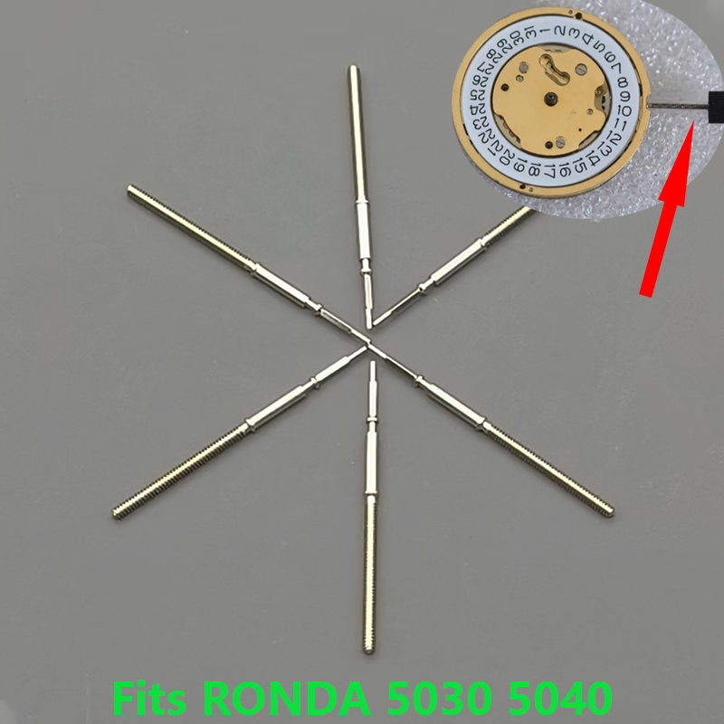 2/4 pçs ronda 5030d 5040d movi - Watch Crown Stem avaliação e preço